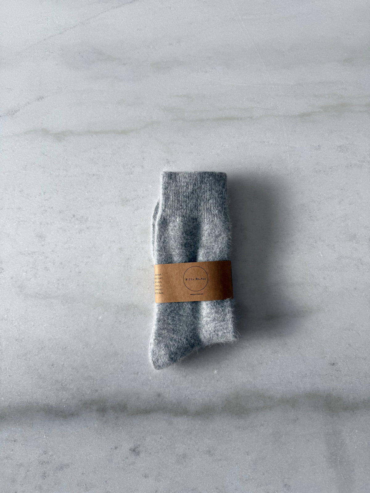 Billy Bamboo - Fluffy Angora Socks Turquoise