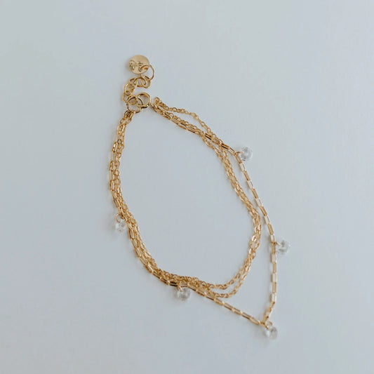 Jillian Leigh Bowery Bracelet Gold