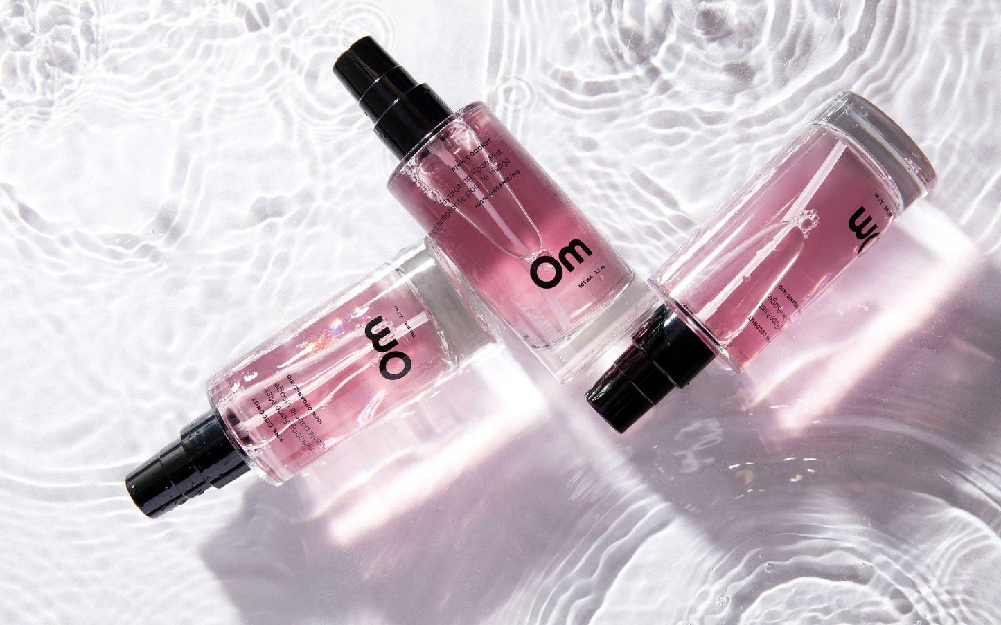 Om Organics Skincare Pink Coconut Hydrating Face Mist - Mini 18ml