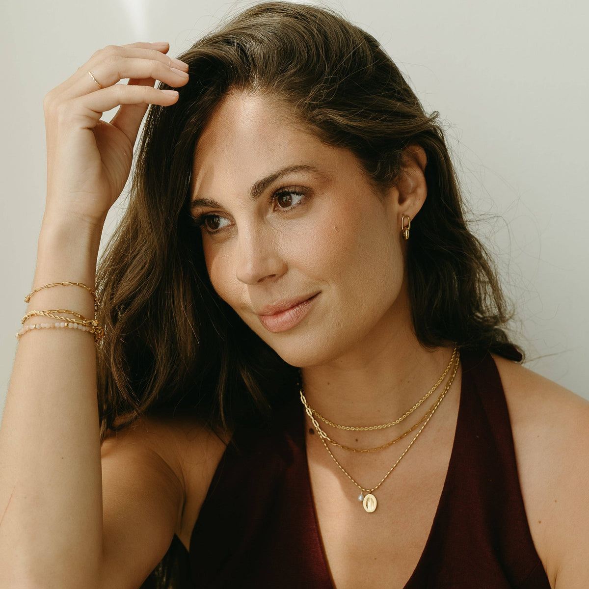 PETITE GOLD - The Remi Link Earrings