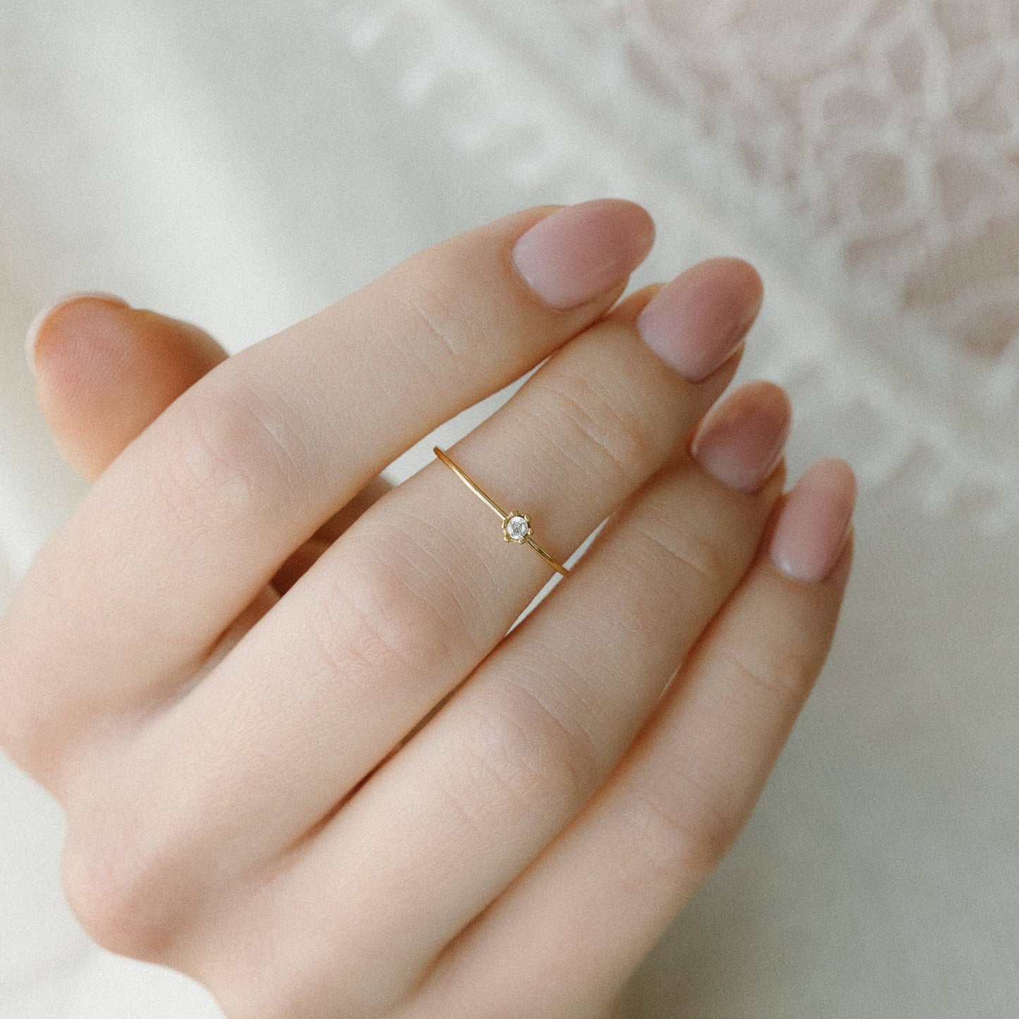 Petite Gold Sera Ring 6
