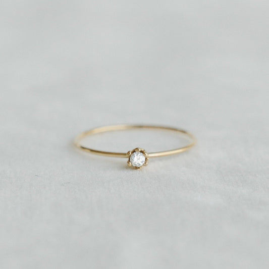 Petite Gold Sera Ring 8