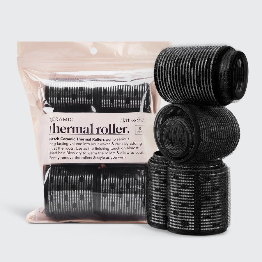 Kitsch Ceramic Thermal Roller 8/Piece Set