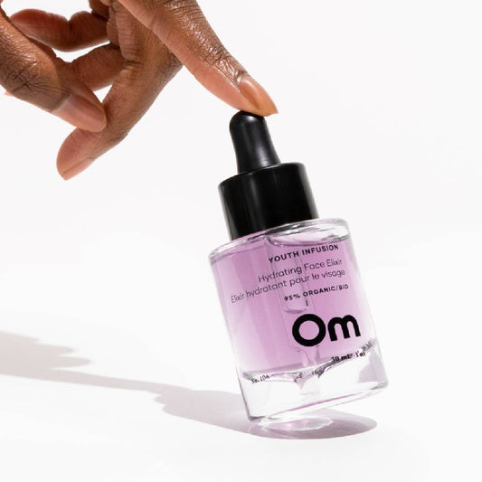 Om Organics Skincare Youth Infusion Hydrating Face Elixir - Full Size 30 ml