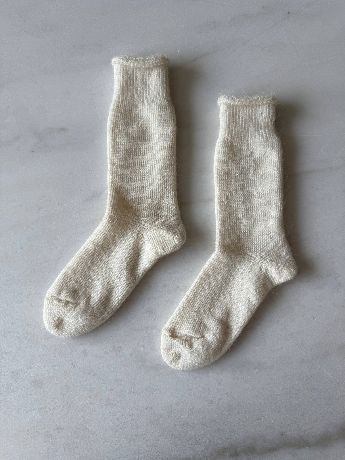 Billy Bamboo - Canada Mohair Socks - White High socks ( S/M )