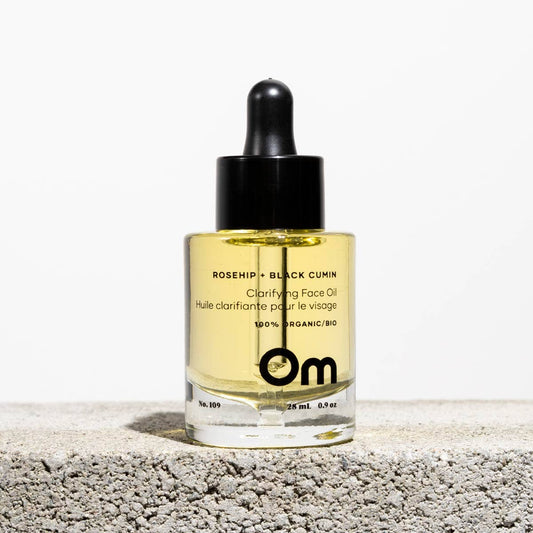 Om Organics Skincare Rosehip + Black Cumin Clarifying Face Oil - Full Size 28 ml