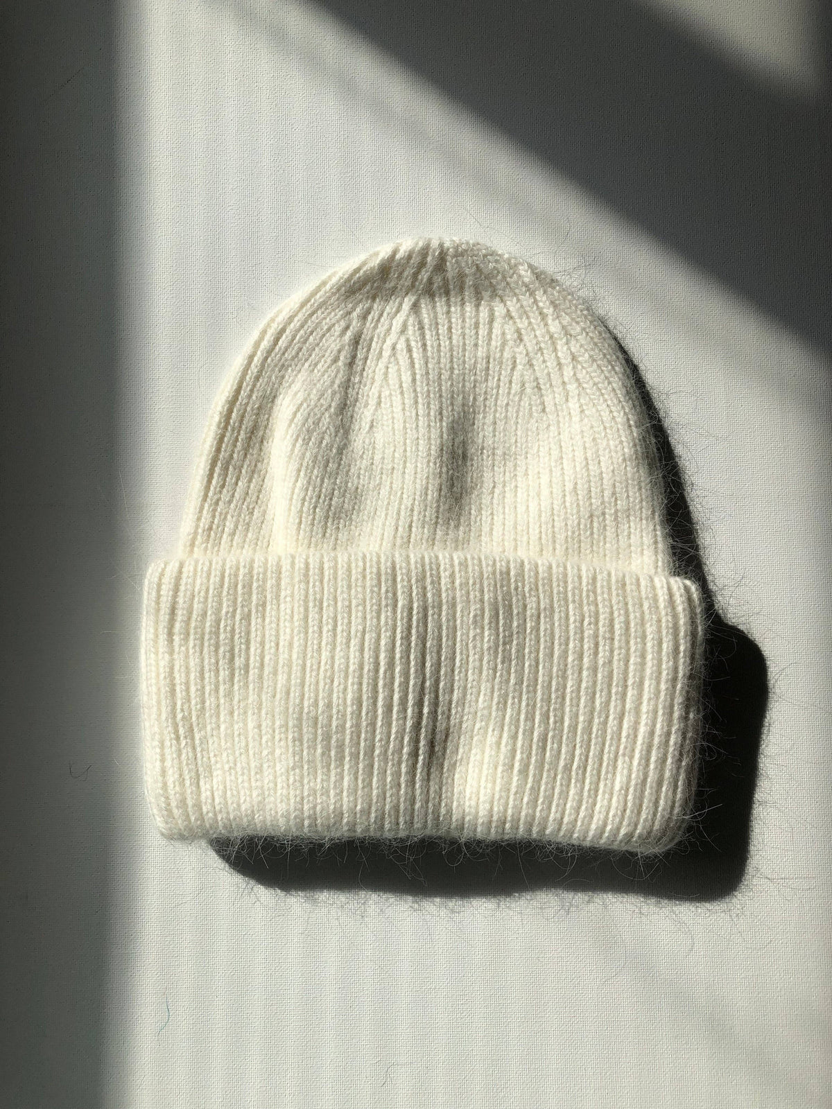 Billy Bamboo - Royal Angora Beanie White