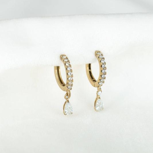 PETITE GOLD - The Elodie Drop Hoops