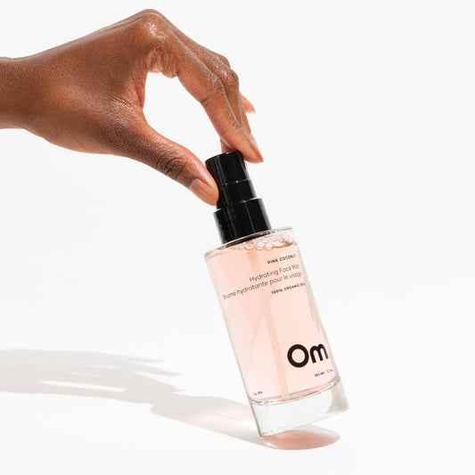 Om Organics Skincare Pink Coconut Hydrating Face Mist - Full Size 105 ml