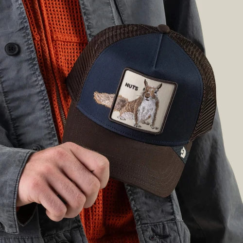 Goorin Bros. Hat - Over the Line Squirrel - Ground/Edge