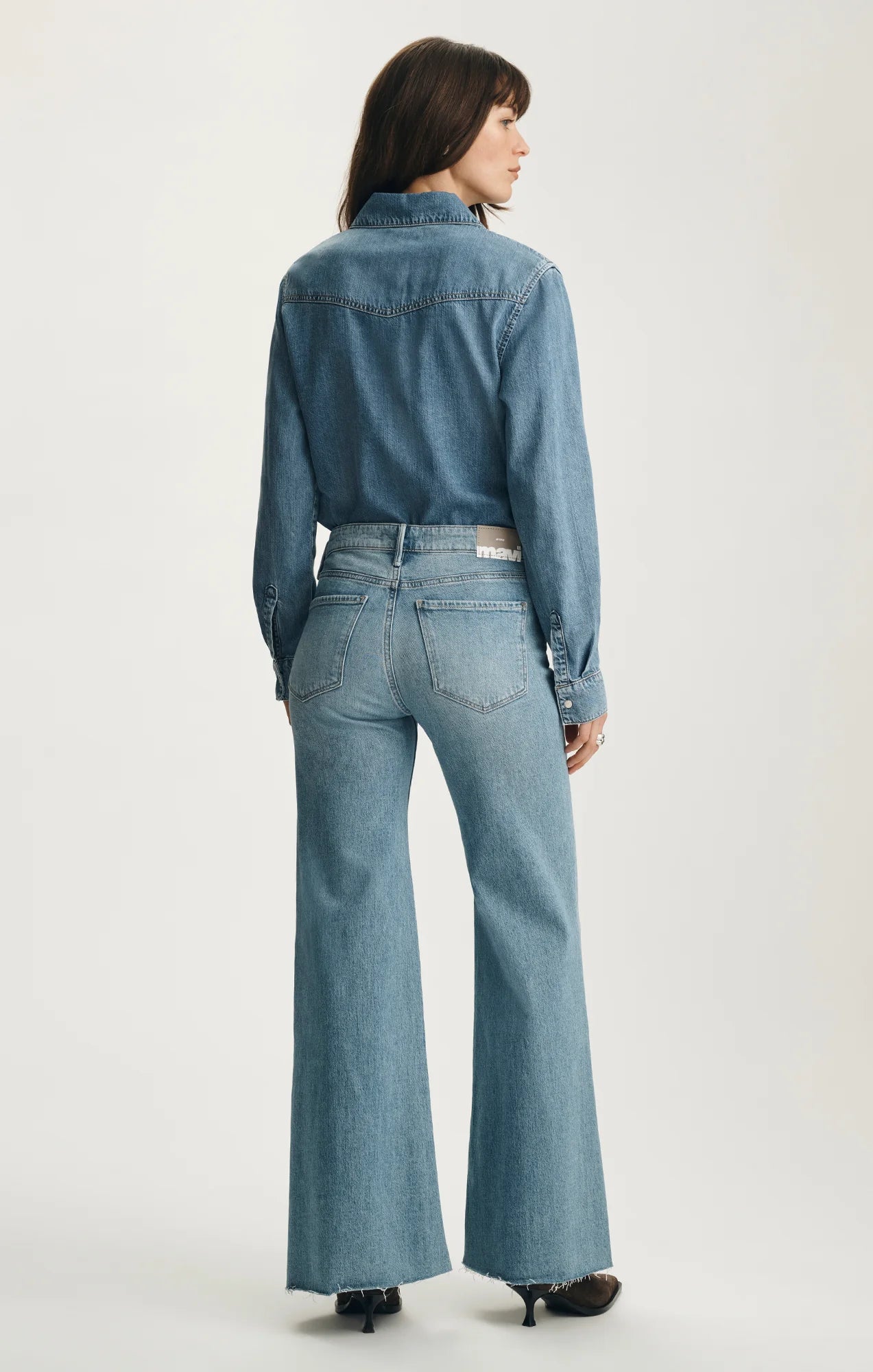 Mavi Grace Bleached Classic Blue