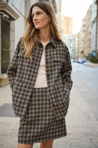 Part Two Sissemai Jacket Black Check