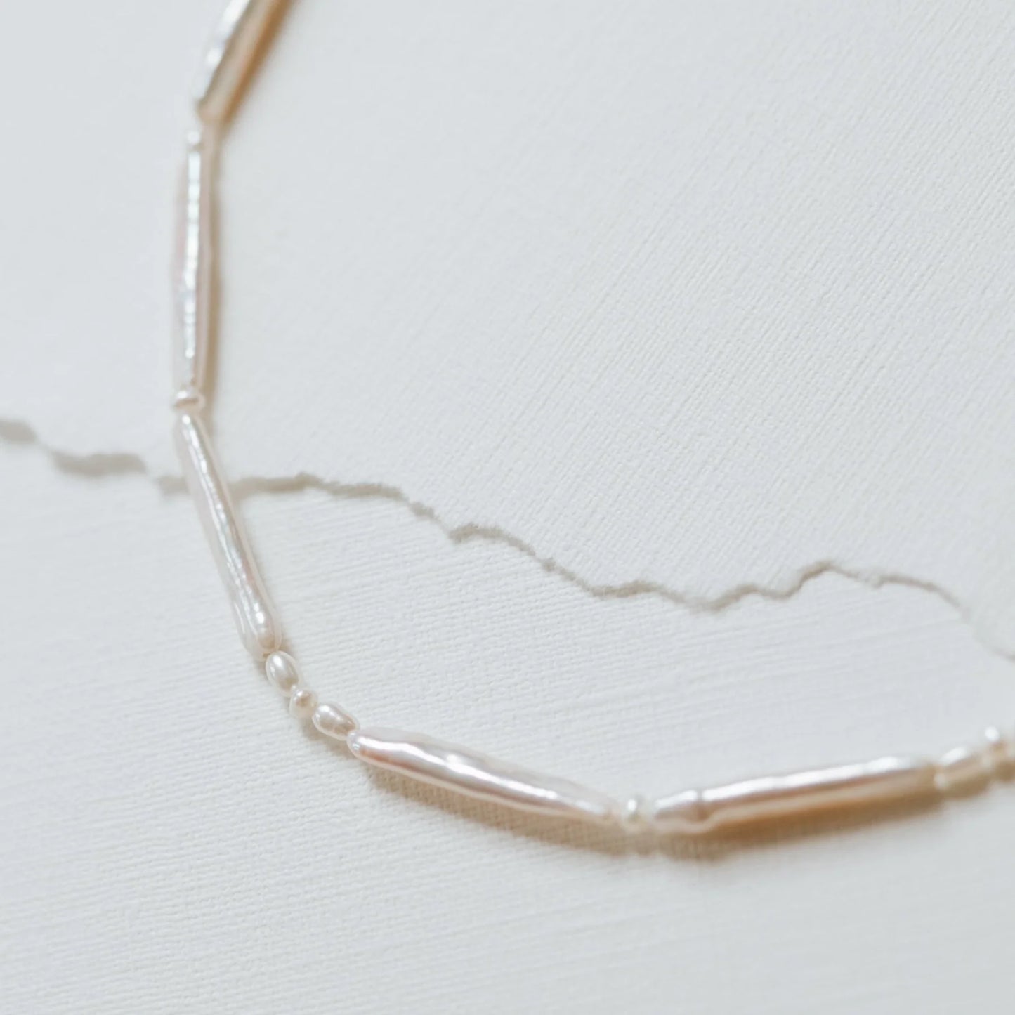 Jillian Leigh Luna Necklace Gold/Pearl