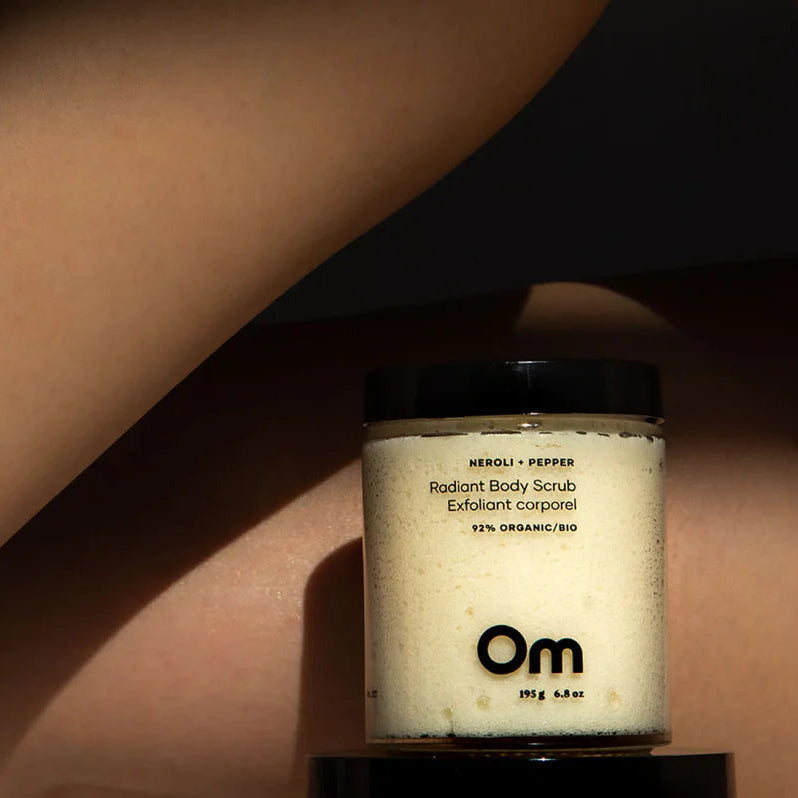 Om Organics Neroli + Pepper Radiant Body Scrub