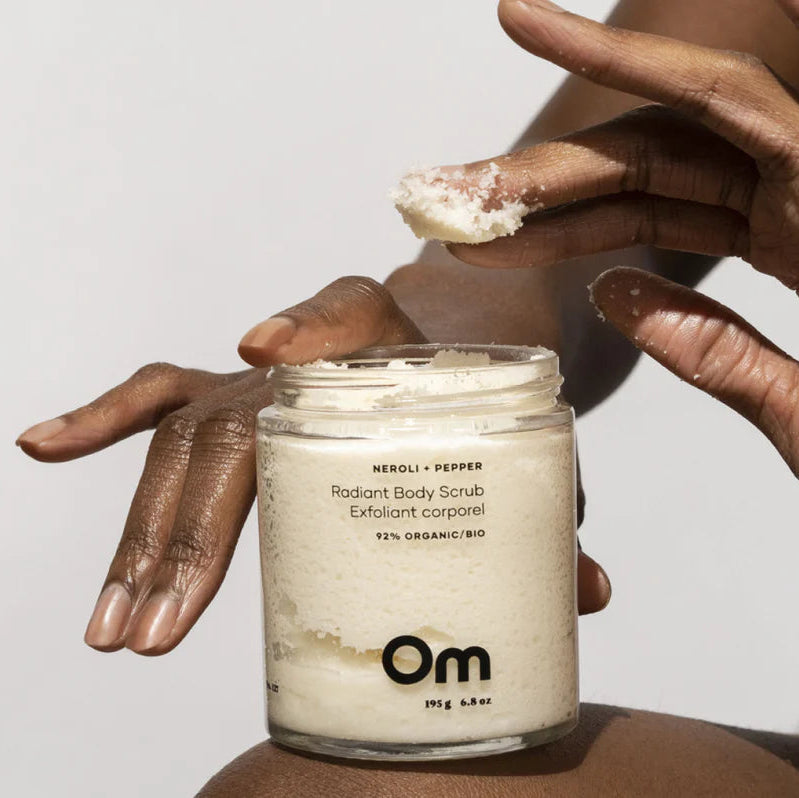 Om Organics Neroli + Pepper Radiant Body Scrub