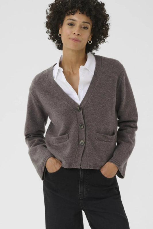 Part Two SvevaPW Cardigan Falcon Melange