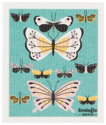 Danica Swedish Sponge Cloth Butterflies
