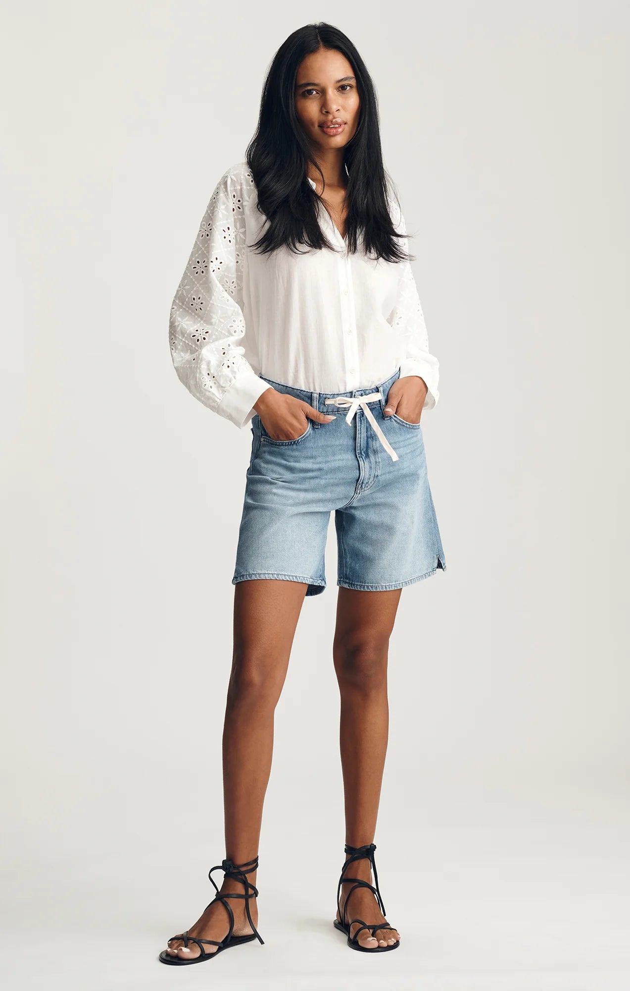 Mavi Nella Short LT Blue Well Blue