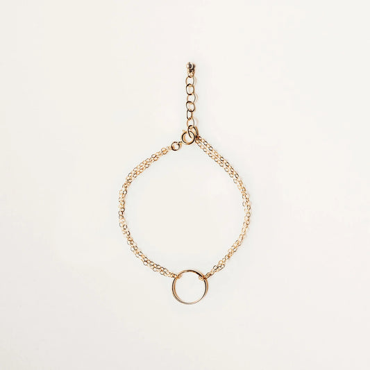 Jillian Leigh Trelleborg Bracelet Gold