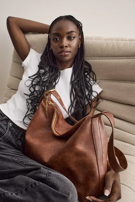 Skyla Valerie Crossbody Hobo Bag