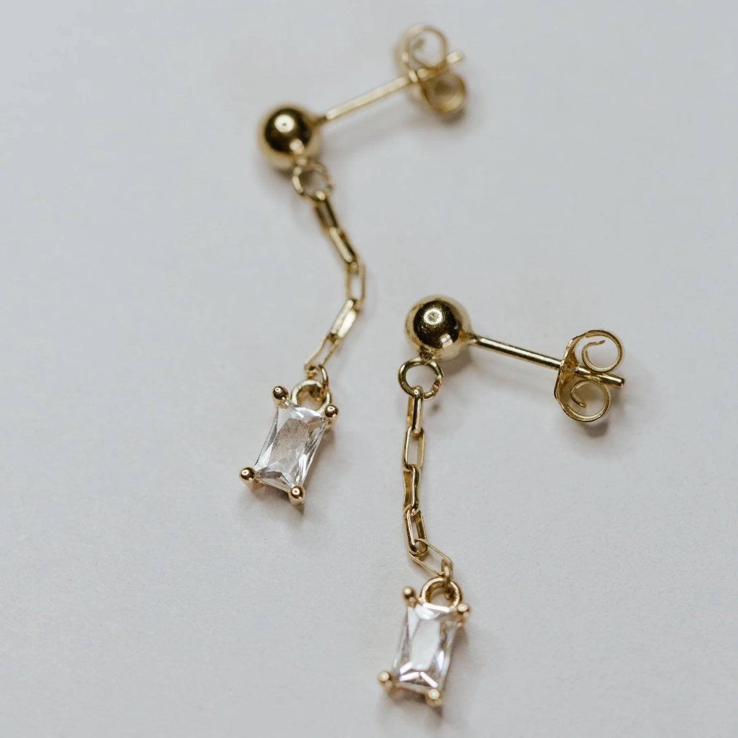 Jillian Leigh Villach Earrings Gold/Crystal